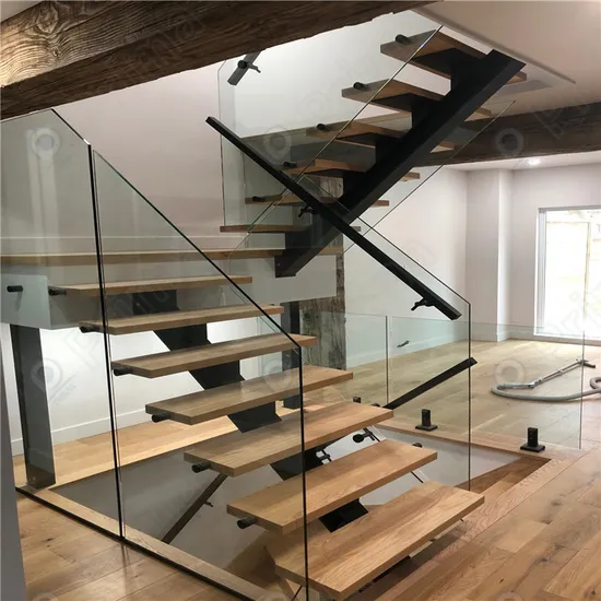Ringhiera in vetro con rubinetto per cavi per balcone con scala esterna modulare in acciaio inossidabile laminato Cina