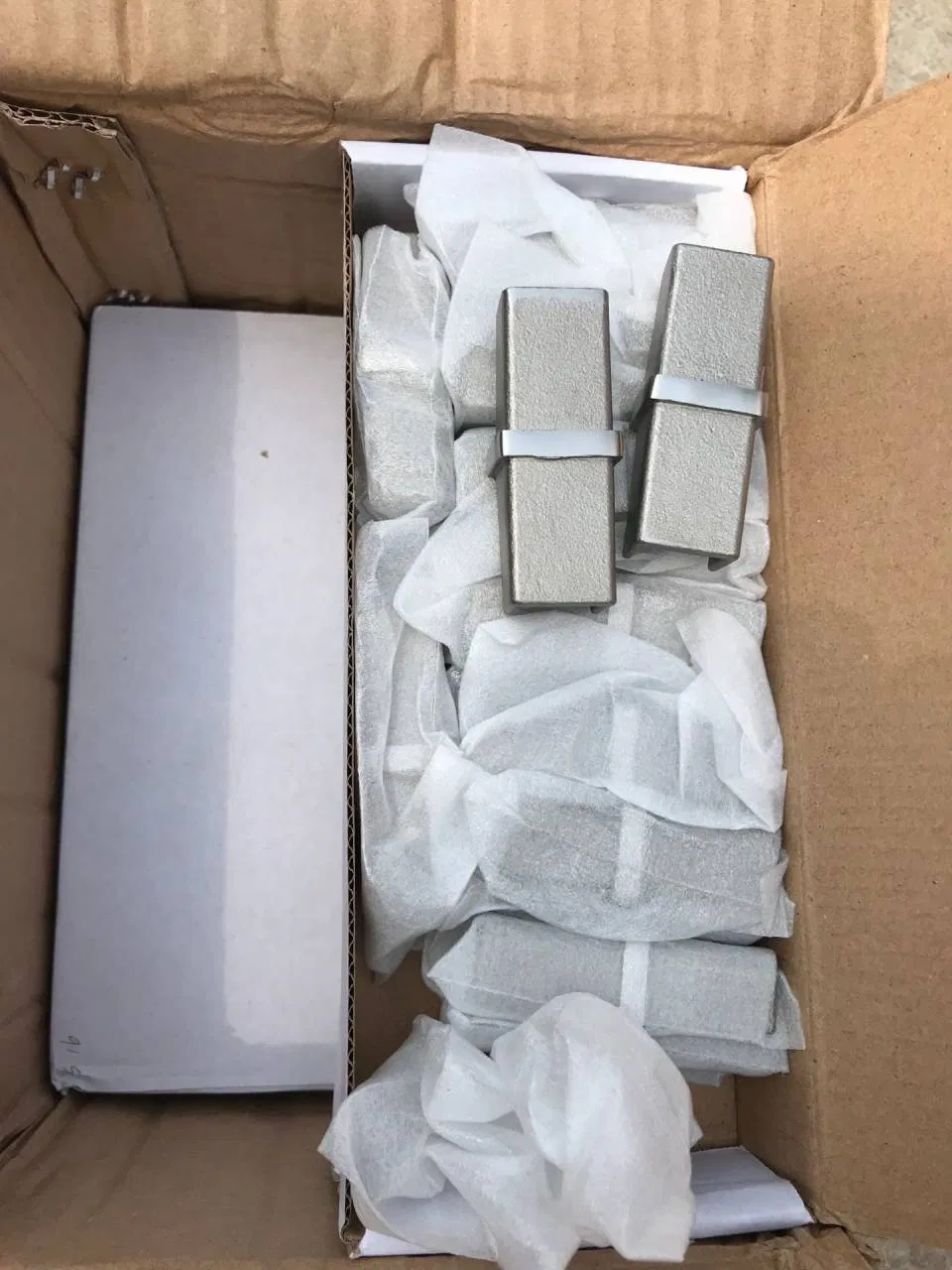 Componente per ringhiera in acciaio inossidabile, raccordo per tubo quadrato, raccordo per tubo