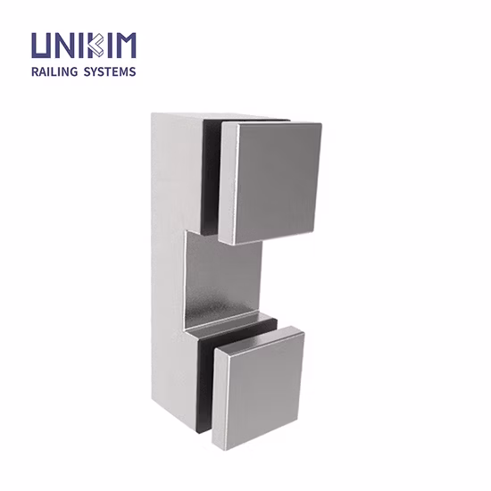 Nuovo design, ringhiera, balaustra, acciaio inossidabile, quadrato, fissaggio in vetro, distanziatori